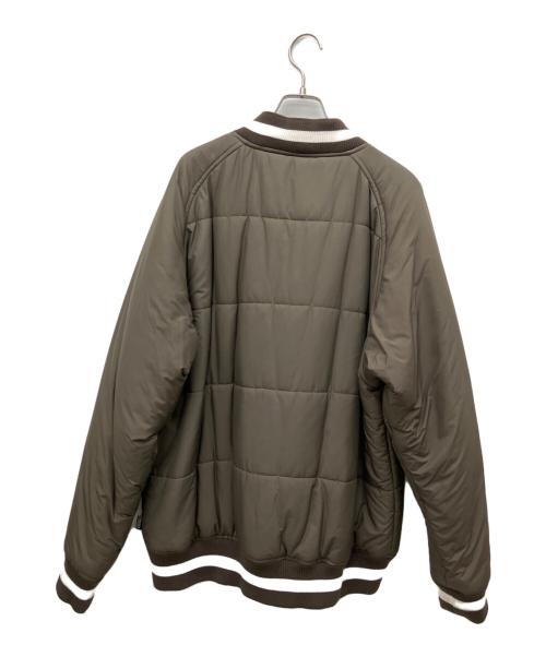 stussy（ステューシー）stussy (ステューシー) THERMOLITE 中綿ジャケット ベージュ サイズ:XLの古着・服飾アイテム