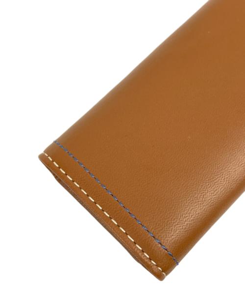 PAUL SMITH（ポールスミス）Paul Smith (ポールスミス) ダブルステッチキーケース ブラウンの古着・服飾アイテム