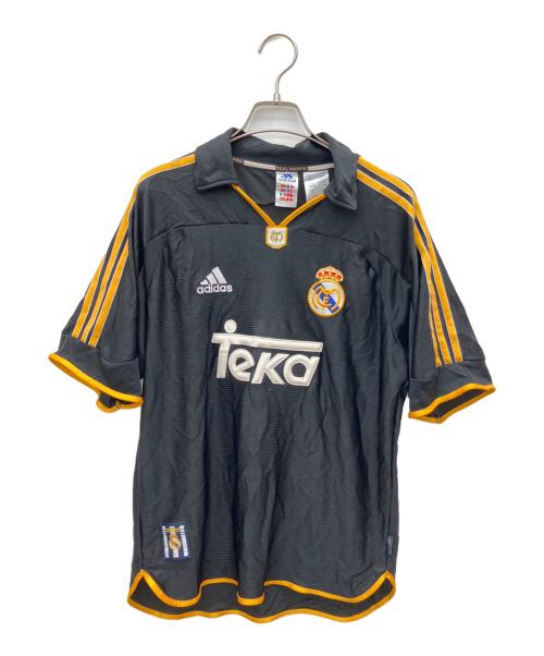 adidas（アディダス）adidas (アディダス) ゲームシャツ レアル・マドリード アウェイユニフォーム ブラック サイズ:Sの古着・服飾アイテム
