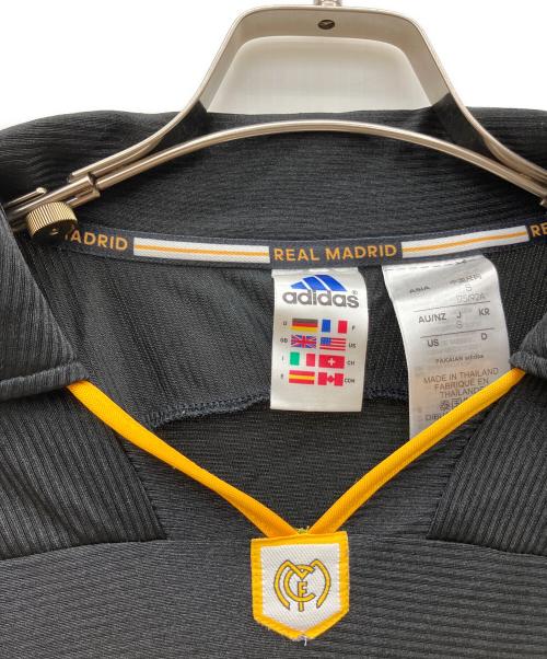 adidas（アディダス）adidas (アディダス) ゲームシャツ レアル・マドリード アウェイユニフォーム ブラック サイズ:Sの古着・服飾アイテム