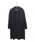 Aquascutumアクアスキュータム）の古着「カシミヤコート」｜ブラック