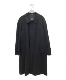 Aquascutum（アクアスキュータム）の古着「カシミヤコート」｜ブラック