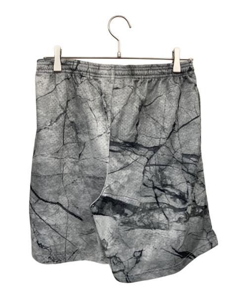 OFFWHITE（オフホワイト）OFFWHITE (オフホワイト) MARBLE MESH SHORTS グレー サイズ:Mの古着・服飾アイテム