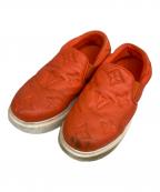 LOUIS VUITTONルイ ヴィトン）の古着「ビバリーヒルズライン モノグラムエンボスレザースリッポン」｜オレンジ