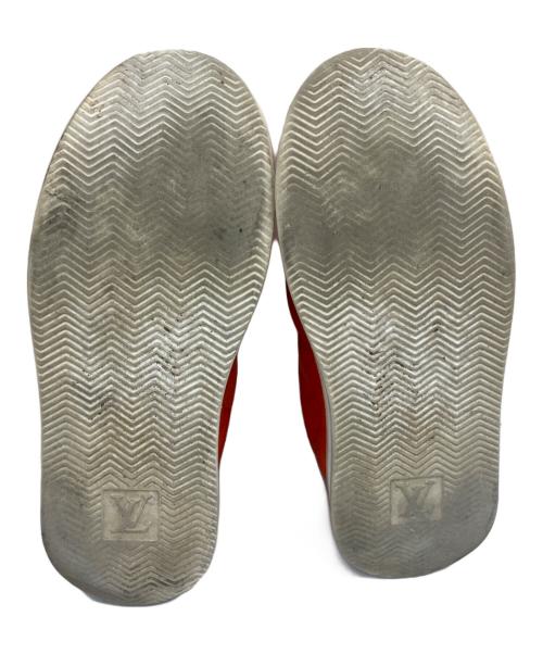 LOUIS VUITTON（ルイ ヴィトン）LOUIS VUITTON (ルイ ヴィトン) ビバリーヒルズライン モノグラムエンボスレザースリッポン オレンジ サイズ:26の古着・服飾アイテム