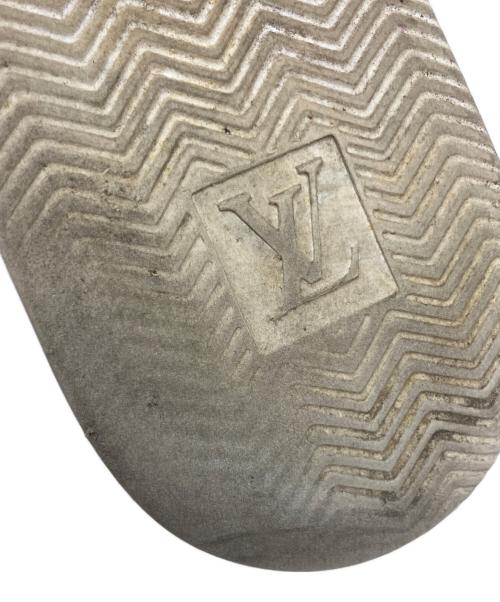 LOUIS VUITTON（ルイ ヴィトン）LOUIS VUITTON (ルイ ヴィトン) ビバリーヒルズライン モノグラムエンボスレザースリッポン オレンジ サイズ:26の古着・服飾アイテム