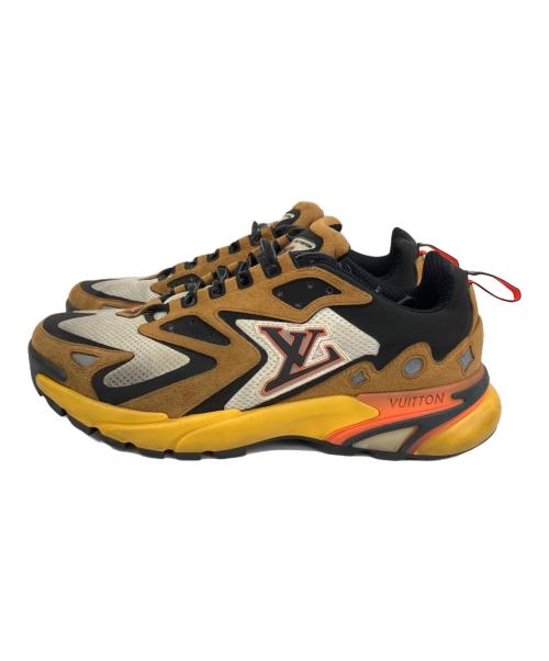 LOUIS VUITTON（ルイ ヴィトン）LOUIS VUITTON (ルイ ヴィトン) タティック・ライン・スニーカー ブラウン サイズ:26の古着・服飾アイテム