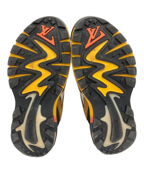 LOUIS VUITTON（ルイ ヴィトン）LOUIS VUITTON (ルイ ヴィトン) タティック・ライン・スニーカー ブラウン サイズ:26の古着・服飾アイテム