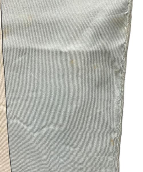 HERMES（エルメス）HERMES (エルメス) スカーフ ブリッド・ドゥ・ガラ ブルー×アイボリーの古着・服飾アイテム