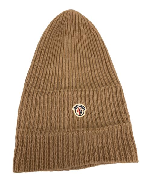 MONCLER（モンクレール）MONCLER (モンクレール) ニット帽 ブラウンの古着・服飾アイテム