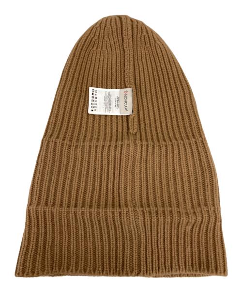 MONCLER（モンクレール）MONCLER (モンクレール) ニット帽 ブラウンの古着・服飾アイテム