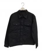 ドンキホーテドンキホーテ）の古着「色褪せ知らずの黒Gジャン」｜ブラック