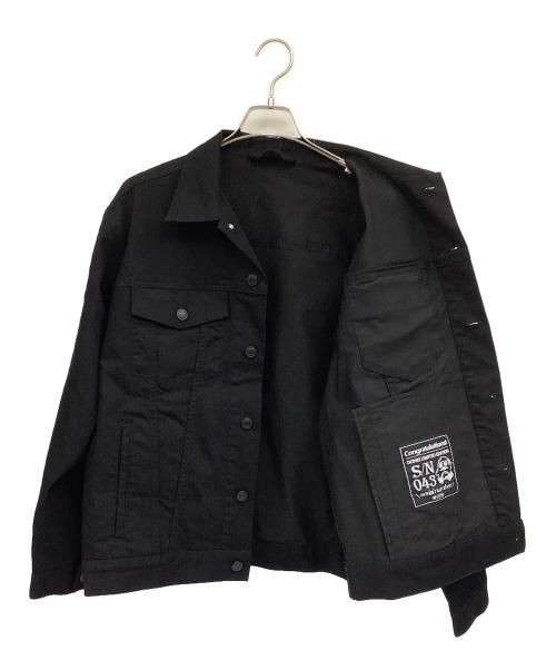 ドンキホーテ（ドンキホーテ）ドンキホーテ (ドンキホーテ) 色褪せ知らずの黒Gジャン ブラック サイズ:L 未使用品の古着・服飾アイテム