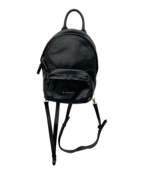 GIVENCHY（ジバンシィ）GIVENCHY (ジバンシィ) レザーリュック ナノ ブラックの古着・服飾アイテム