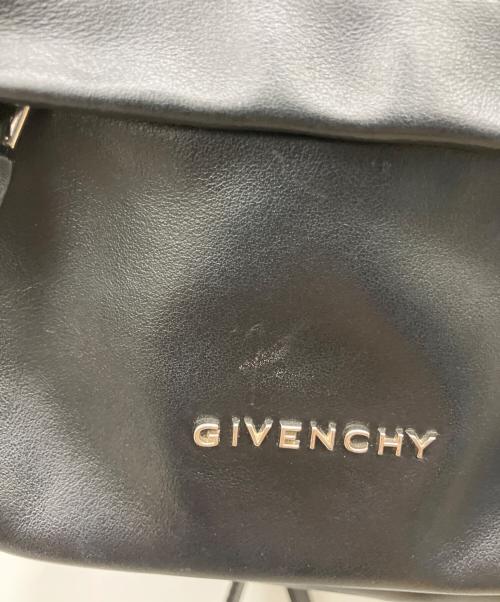 GIVENCHY（ジバンシィ）GIVENCHY (ジバンシィ) レザーリュック ナノ ブラックの古着・服飾アイテム
