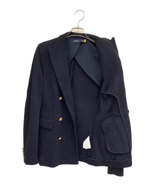 POLO RALPH LAUREN（ポロ・ラルフローレン）POLO RALPH LAUREN (ポロ・ラルフローレン) ニット紺ブレ ネイビー サイズ:4の古着・服飾アイテム