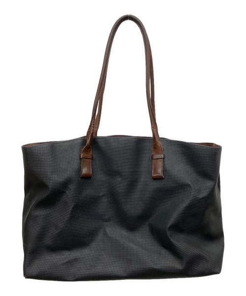 BOTTEGA VENETA（ボッテガベネタ）BOTTEGA VENETA (ボッテガベネタ) マルコポーロ ブラック×ブラウンの古着・服飾アイテム