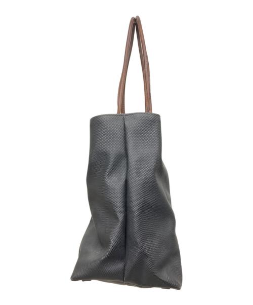 BOTTEGA VENETA（ボッテガベネタ）BOTTEGA VENETA (ボッテガベネタ) マルコポーロ ブラック×ブラウンの古着・服飾アイテム