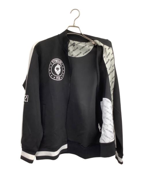 VTWELVE（ヴィ・トゥエルヴ）VTWELVE (ヴィ・トゥエルヴ) ゴルフウェア(トップス) ブラック サイズ:Lの古着・服飾アイテム