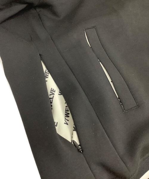 VTWELVE（ヴィ・トゥエルヴ）VTWELVE (ヴィ・トゥエルヴ) ゴルフウェア(トップス) ブラック サイズ:Lの古着・服飾アイテム