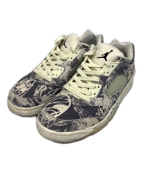 NIKE（ナイキ）NIKE (ナイキ) Air Jordan 5 Low アイボリー サイズ:26.0の古着・服飾アイテム