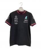 PETRONASペトロプラン）の古着「半袖カットソー」｜ブラック