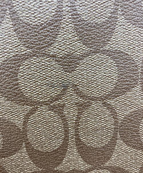 COACH（コーチ）COACH (コーチ) シグネチャー 2WAYハンドバッグ ブラウンの古着・服飾アイテム