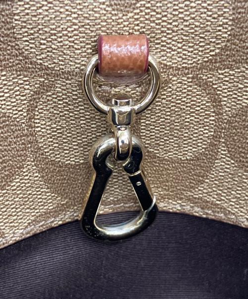 COACH（コーチ）COACH (コーチ) シグネチャー 2WAYハンドバッグ ブラウンの古着・服飾アイテム