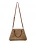COACH (コーチ) シグネチャー 2WAYハンドバッグ ブラウン：14000円