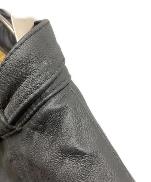 LowBlowKnuckle（ロウブロウナックル）LowBlowKnuckle (ロウブロウナックル) シングルライダースジャケット ブラック サイズ:Mの古着・服飾アイテム