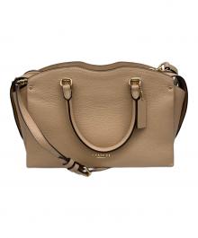 COACH（コーチ）の古着「2WAYバッグ」｜ベージュ
