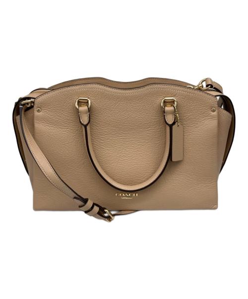 COACH（コーチ）COACH (コーチ) 2WAYバッグ ベージュの古着・服飾アイテム