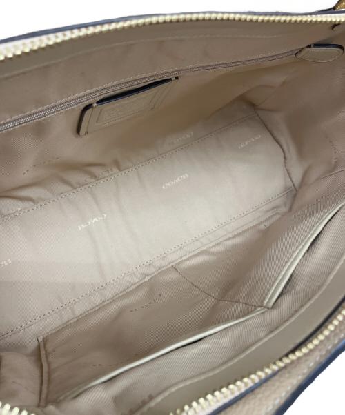 COACH（コーチ）COACH (コーチ) 2WAYバッグ ベージュの古着・服飾アイテム