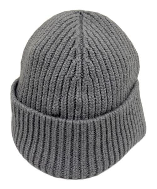 AMI Alexandre Mattiussi（アミアレクサンドルマテュッシ）AMI Alexandre Mattiussi (アミアレクサンドルマテュッシ) ニット帽 グレーの古着・服飾アイテム