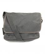 LOEWEロエベ）の古着「ナイロンショルダーバッグ」｜ブラック×ブラウン