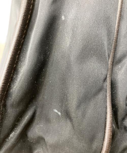LOEWE（ロエベ）LOEWE (ロエベ) ナイロンショルダーバッグ ブラック×ブラウンの古着・服飾アイテム