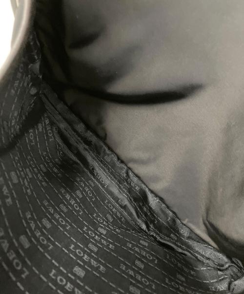 LOEWE（ロエベ）LOEWE (ロエベ) ナイロンショルダーバッグ ブラック×ブラウンの古着・服飾アイテム