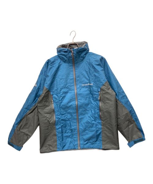 mont-bell（モンベル）mont-bell (モンベル) ストームクルーザージャケット ブルー×グレー サイズ:Lの古着・服飾アイテム