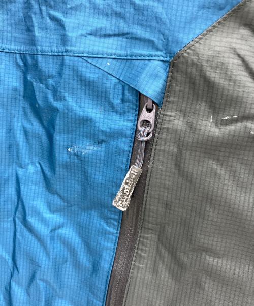 mont-bell（モンベル）mont-bell (モンベル) ストームクルーザージャケット ブルー×グレー サイズ:Lの古着・服飾アイテム