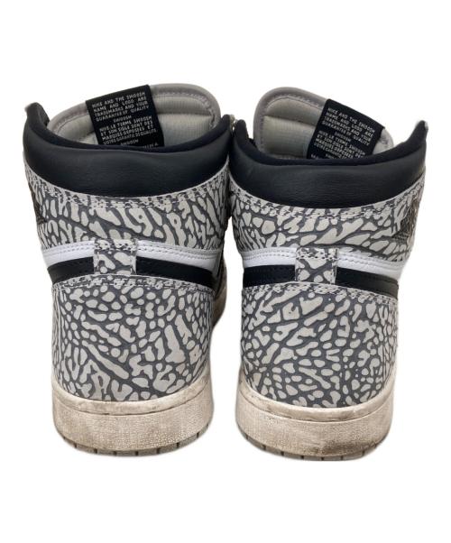 NIKE（ナイキ）NIKE (ナイキ) AIR JORDAN 1 RETRO HIGH OG（エアジョーダン1 レトロ ハイ) グレー サイズ:26.5の古着・服飾アイテム