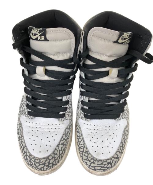 NIKE（ナイキ）NIKE (ナイキ) AIR JORDAN 1 RETRO HIGH OG（エアジョーダン1 レトロ ハイ) グレー サイズ:26.5の古着・服飾アイテム
