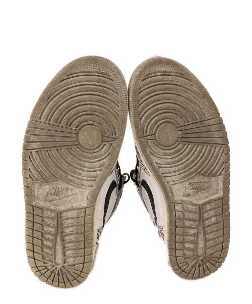 NIKE（ナイキ）NIKE (ナイキ) AIR JORDAN 1 RETRO HIGH OG（エアジョーダン1 レトロ ハイ) グレー サイズ:26.5の古着・服飾アイテム