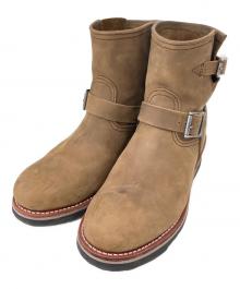 AVIREX（アヴィレックス）の古着「エンジニアブーツ」｜カーキ