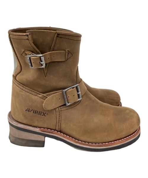 AVIREX（アヴィレックス）AVIREX (アヴィレックス) エンジニアブーツ カーキ サイズ:26の古着・服飾アイテム