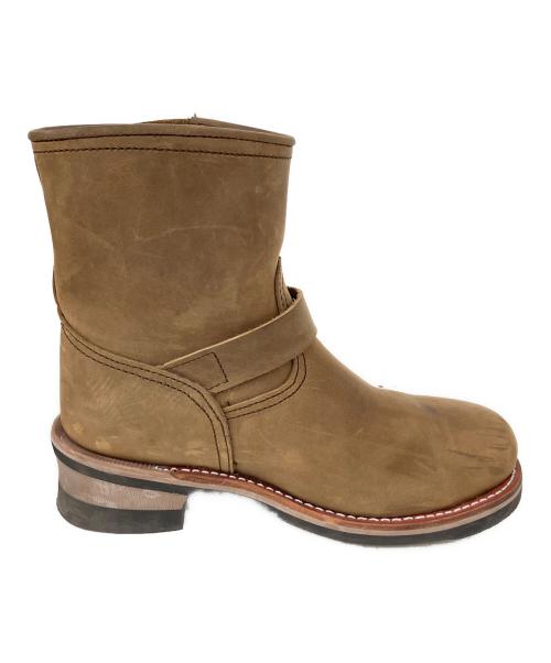 AVIREX（アヴィレックス）AVIREX (アヴィレックス) エンジニアブーツ カーキ サイズ:26の古着・服飾アイテム