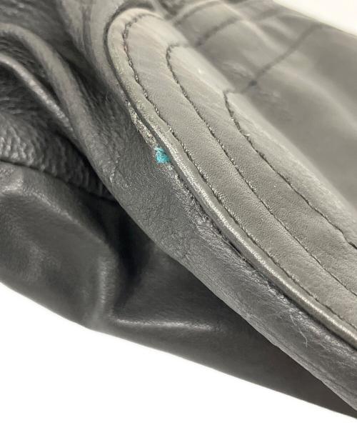 DIESEL（ディーゼル）DIESEL (ディーゼル) レザージャケット ブラック サイズ:Sの古着・服飾アイテム