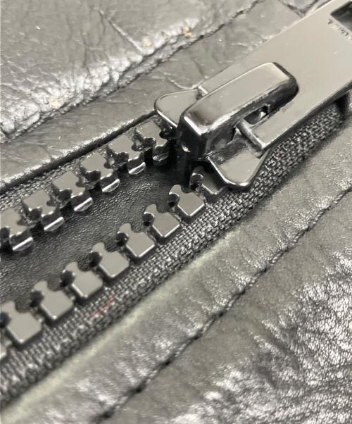 DIESEL（ディーゼル）DIESEL (ディーゼル) レザージャケット ブラック サイズ:Sの古着・服飾アイテム