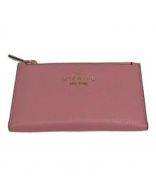 Kate Spade（ケイトスペード）の古着「2つ折り財布」｜ピンク