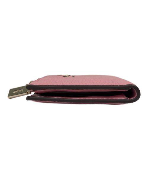 Kate Spade（ケイトスペード）Kate Spade (ケイトスペード) 2つ折り財布 ピンクの古着・服飾アイテム