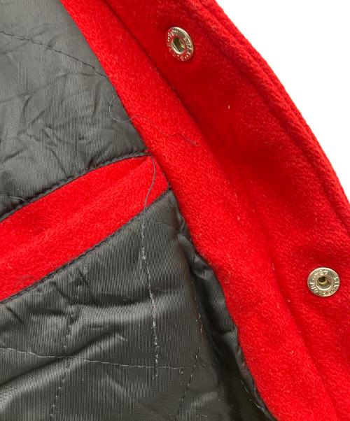 POLO RALPH LAUREN（ポロ・ラルフローレン）POLO RALPH LAUREN (ポロ・ラルフローレン) スタジャン レッド×ブラック サイズ:Lの古着・服飾アイテム